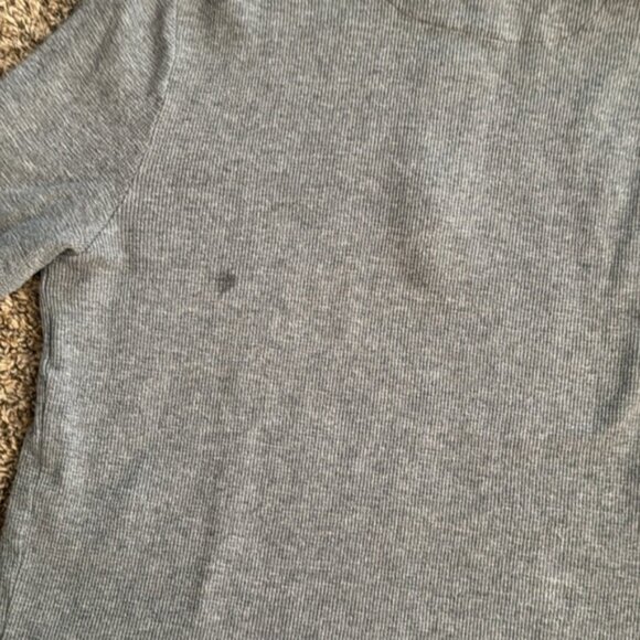 Michael Kors Men’s Half Zip Pullover Sweater Grey Size Large - Picture 6 of 9